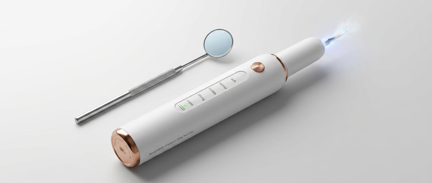 Limpieza ultrasónica profunda de sarro para dientes desde casa .